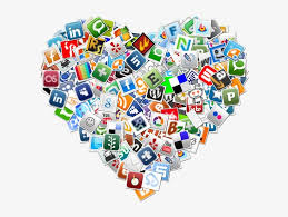 Both social media underdogs are growing like weeds in facebook's shadow. Instead Of Staring Into The Distance Hoping For A Better Social Media App Collage Png Image Transparent Png Free Download On Seekpng