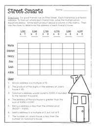 4th grade math worksheets for children for use activities at home or in school. Math Logic Puzzles 4th Grade Enrichment Digital Printable Pdf