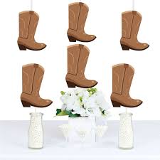Try drive up, pick up, or same day delivery. Western Hoedown Decorations Diy Wild West Cowboy Party Essentials Set Of 20 Bigdotofhappiness Com