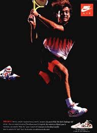 Andre Agassi In Hot Lava Nike Air Tech Challenge Ii 90s Andre Agassi Nike Ad Nike Poster