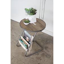 Aesop S Table Round Metal Side Table Metal Accent Table Side Table Wood