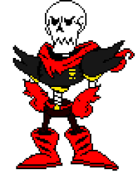 Underfell Papyrus Pixel Art Maker Undertale Pixel Art Pixel Art Art