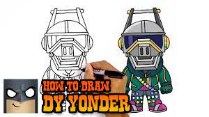 How to draw graffiti fortnite. How To Draw Fortnite Drift Mask Youtube