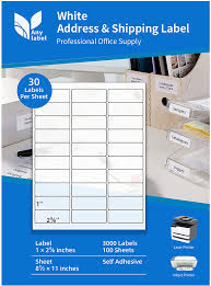 Word 2013 also gives you the ability to look for images listed below the creative commons license with bing. Amazon Com Anylabel 1 X 2 5 8 Shipping Address Labels For Laser Inkjet Printer 30 Per Page Mailing Labels For Packages Adhesive 100 Sheets 3000 Labels Office Products