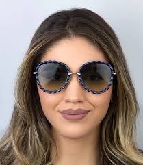 ÓCULOS DE SOL ELIE SAAB INJETADO ONDULADO AZUL-ES 060/S PJP541L