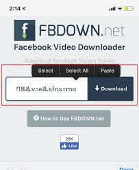 All you have to do is enter the url in the text box provided and use the button labeled download to download the video in the available format. How To Download Facebook Videos To Your Iphone Make Tech Easier