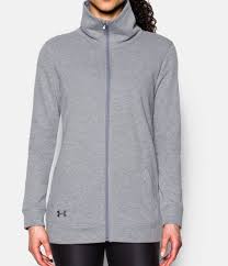 Women S Ua Traveler Full Zip Jacket True Gray Heather Zoomed Image Zip Jackets Jackets Women S Coats Jackets