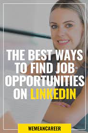 Linkedin Is A Useful And Necessary Career Tool And It Is The Go To Site For Job Seekers A Successful Linkedin Cam Marketing Jobs Job Search Tips Linkedin Job