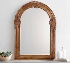 Mirrors Large Mirrors Decorative Mirrors More Pottery Barn Wood Mirror Round Wood Mirror Wood Wall Mirror