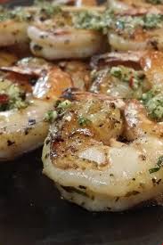 Chef John S Grilled Garlic And Herb Shrimp Recipe In 2020 Cooking Seafood Recipes Seafood Recipes
