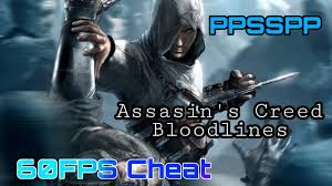 Cara memasukkan cheat ppsspp pc ke dalam game kingdom hearts birth by sleep. How To Play Assasins Creed Bloodlines In 60 Fps 60 Fps Cheat Tutorial Gameplay Youtube