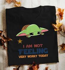 We just couldn't resist creating some baby yoda memes about travel, of course. I M Not Feeling Very Working Today Tee Funny Work Gift Funny Women S T Shirt Baby Yoda Lazy Cute Shirt Baby Yoda Cute Yoda Meme Shirt Customxmas