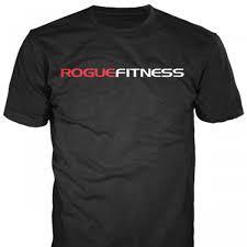 rogue fitness clic shirt black