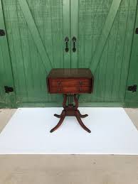 Antique Dropleaf Tablelyre Pedestal Splayed Legs Brass Etsy Drop Leaf Table Antique Drop Leaf Table Antiques