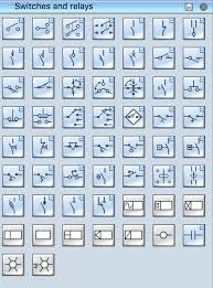 Electronic symbol electrical switches wiring diagram. Electrical Symbols Switches And Relays