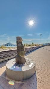 Skulpturen Am Strand Timmendorfer Strand Ostsee Urlaub Timmendorfer