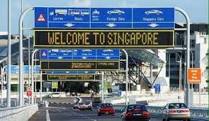 A view of the second link at tuas. Off Peak Hours Toll Discount At Malaysia Singapore Second Link Cyber Rt