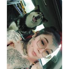 She won't let us brush her, but auntie can