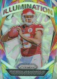 2017 patrick mahomes rookie card. 2017 Panini Prizm Illumination Football Card Set Vcp Price Guide