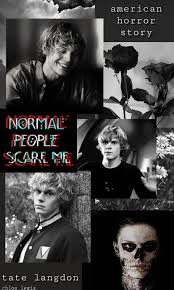 Micheal after tate called him a freak. Tate Langdon Wallpapers Top Free Tate Langdon Backgrounds Wallpaperaccess