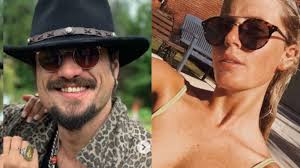 Daniel Osvaldo, de festejo con su novia y presentación familiar