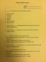 Improper handling of foods by the consumer. Food Safety Quiz 1 Welcome To Mr Giesbrecht S Classroom