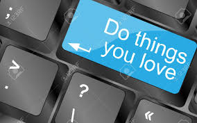 On the search for some of the best quotes of all time? Do Things You Love Computer Keyboard Keys Inspirational Motivational Quote Stock Photo Picture And Royalty Free Image Image 72389565