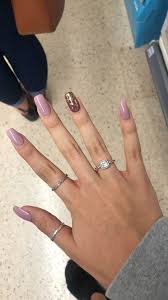 Black And Light Pink Acrylic Nails Prom Nails Light Pink With A Dark Ring Finger And Foils Prom Nails Silver Prom Nails Red Pink Manicure