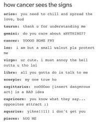 Being a cancer is the worst star sign. Cancers Is Strong And Dangerous Zodiac Who Doesn T Leo To Protect Them Lustige Sternzeichen Sternzeichen Bedeutung Sternzeichen
