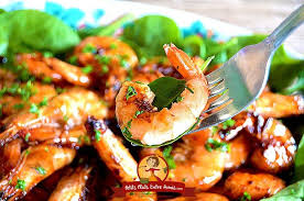 Crevettes Sautees Au Miel Crevettes Sautees Recette De Crevettes Plats Aux Crevettes