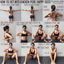 Yoga Poses Chicken Pose Repin And Share If You Enjoyed Yogaexercisesforgreathealth Easy Yoga Workouts Yoga Tips Yoga Asanas