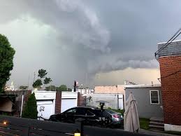 The lights flickered and then the power went off for good, silencing the comfortable hum of appliances, leaving just the noise of the wind, rain, hail. Derecho Kills 3 Cuts Power Across Mid Atlantic Accuweather