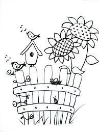 Wiolas Papiermomente Ausmalbild Sonnenblume