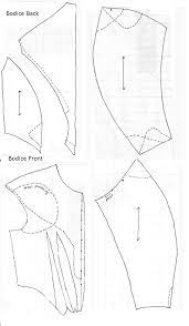 Sew it in a fabulous novelty print or solids for a great vintage. Bodice Pattern 1860 Bodice Pattern Pattern Sewing Patterns