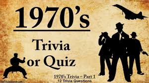 Well, you can find out by challenging yourself to these '70s trivia questions. History Of The 1970 S Trivia Quiz 1 Youtube