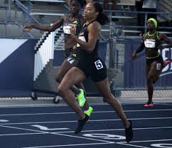 Remember the name erriyon knighton @erriyonk as he set a aau national record in the 200 yesterday with a 20.33 and goes in 10.29 in the 100 todaypic.twitter.com/otiwttcppi. Allyson Felix Erriyon Knighton Star At American Track League