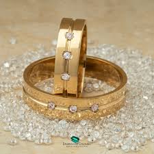 Argollas De Matrimonio Oro 18k Pulseras De Cuero Circon Argollas