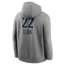 Unisex Indiana Fever Caitlin Clark Nike Heather Gray 2024 WNBA Draft Player  Name & Number Pullover Hoodie