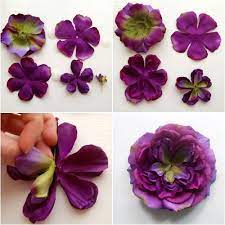 How To Make A Fabric Flower Brooch Via Make Making Fabric Flowers Fabric Flowers Fabric Flower Brooch