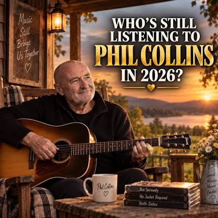When Phil Collins said goodbye from a chair ▶️ Breaking Update!  https://timelessmusic.best/when-phil-collins-said-goodbye-from-a-chair/