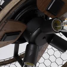 Flush mount lighting installs in the ceiling and sits level (flush) with the ceiling surface. Luxury Farmhouse Rustic Reversible Ceiling Fan With Lights 3 Blade Wire Drum Semi Flush Mount Ceiling Fan With Remote Farmhouse Rustic Reversible Ceiling Fan With Lights 3 Blade Wire Drum Semi Flush Mount Ceiling Fan