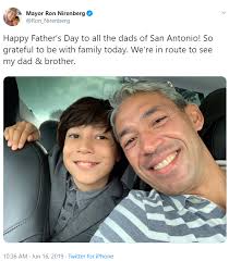Notable San Antonio dads post their Father's Day pictures, memories