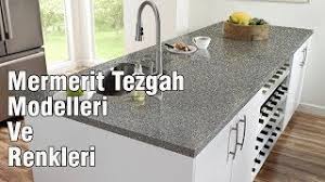 Mahallerdeki tezgah üzerlerinin 3 cm. Mermerit Tezgah Modelleri Ve Renkleri Youtube