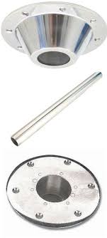 Details About Marine Table Pedestal Set Complete Base Leg Mount Boat Motorhome Desmo Type Ebay Pedestal Table Legs