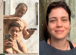 She is known for being a tv actress. Namorado Corta Cabelo De Leandra Leal Curtinho Na Quarentena Quem Quem News