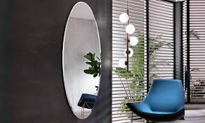 Richtop grande specchio da parete con triplo rettangolo con diamanti finti e struttura argentata specchi da soggiorno 90 x 60 cm. Specchi Di Design E Specchi Da Parete Riflessi