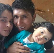 Nairo quintana en 4 meses será nuevamente padre. Nairo Quintana