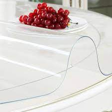 Furnitureknowledge 5 out of 5 stars (1,729) Buy Set Of 2 Round Crystal Clear Pvc Table Top Protector Plastic Tablecloth Coffee Table Glass Protector Scratch Kitchen Dining Room Wood Furniture Circular Protective Cover Pad Wipeable 16 Inch Dia Online