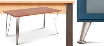 Metal coffee table legs w clearcoat steel flatbar modern tzoid ножки столов кухонный стол мебель. Metal Table Legs Industrial Modern Shop Tablelegs Com