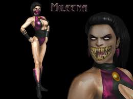 Without mask, her teeth makes her look evil {which she is}. Mileena Mortal Kombat Gold By Sratitoo On Deviantart